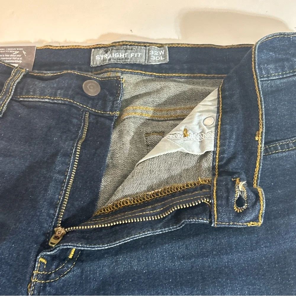 Members Mark Men’s Jeans Straight Fit 32 x 30 NWT